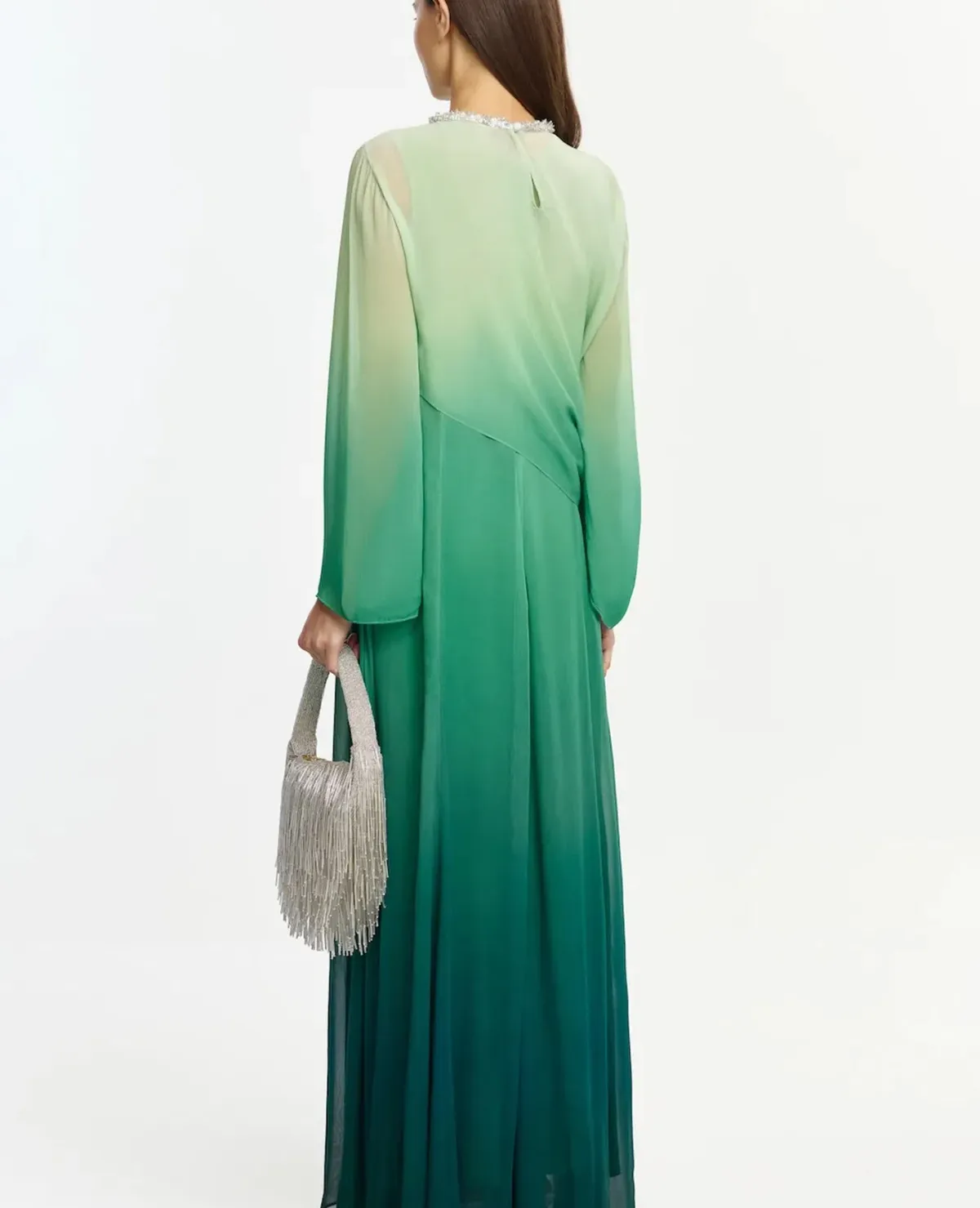 Acler Bridle Maxi Dress Green Size 10 - Image 4
