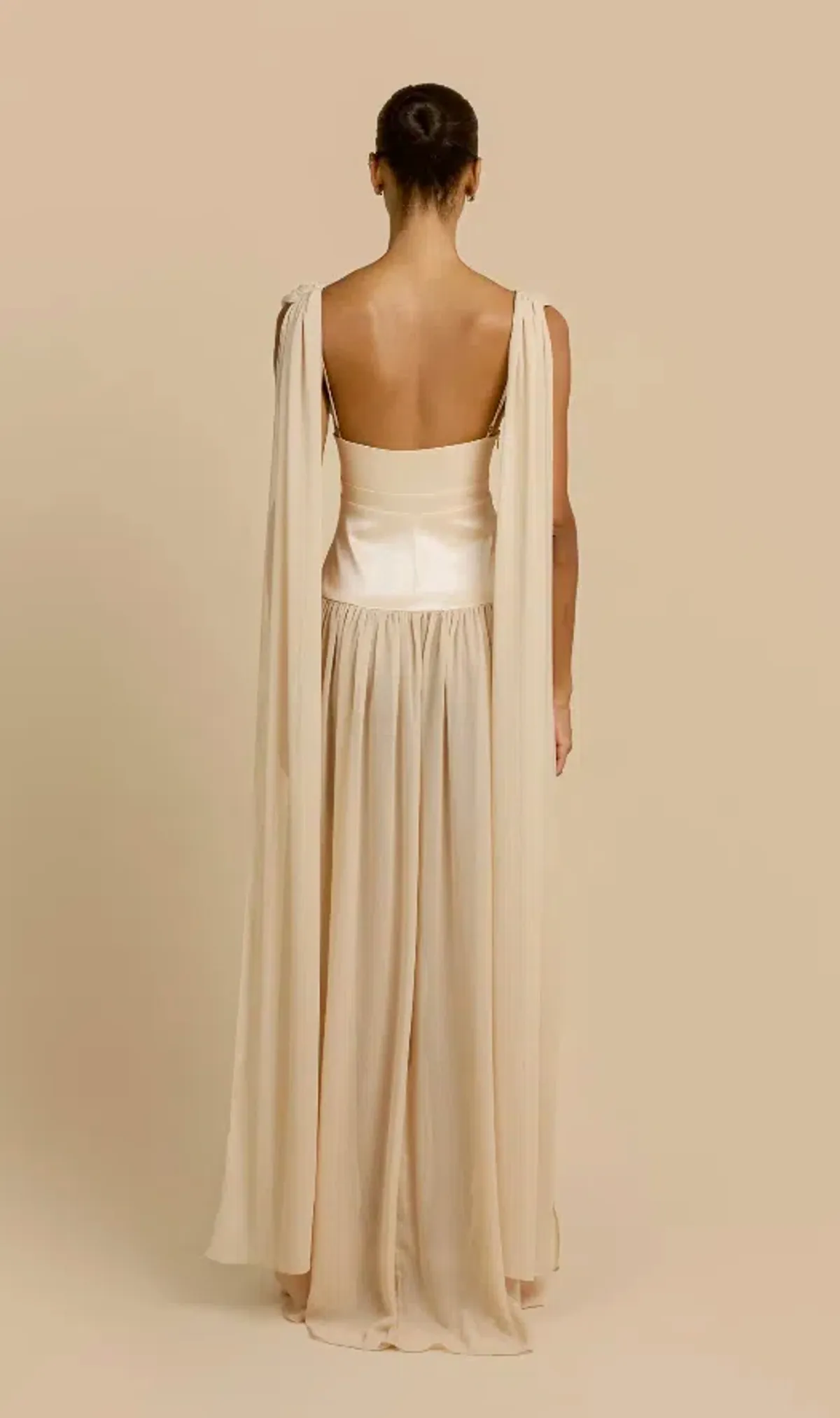 Arcina Ori Ramona Maxi Dress Champagne Size S / AU 8 - Image 2