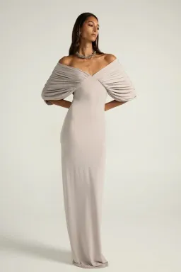 Ance Gria Neve Dress Grey in Size S for rent on The Volte - image 1