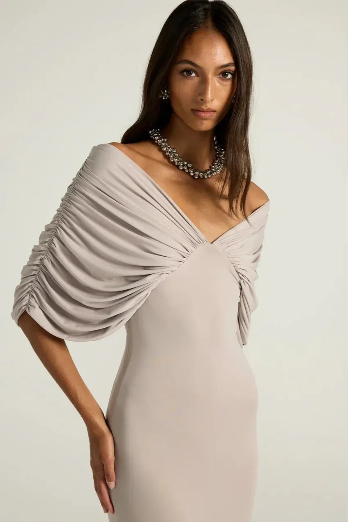 Ance Gria Neve Dress Grey in Size S - Image 2