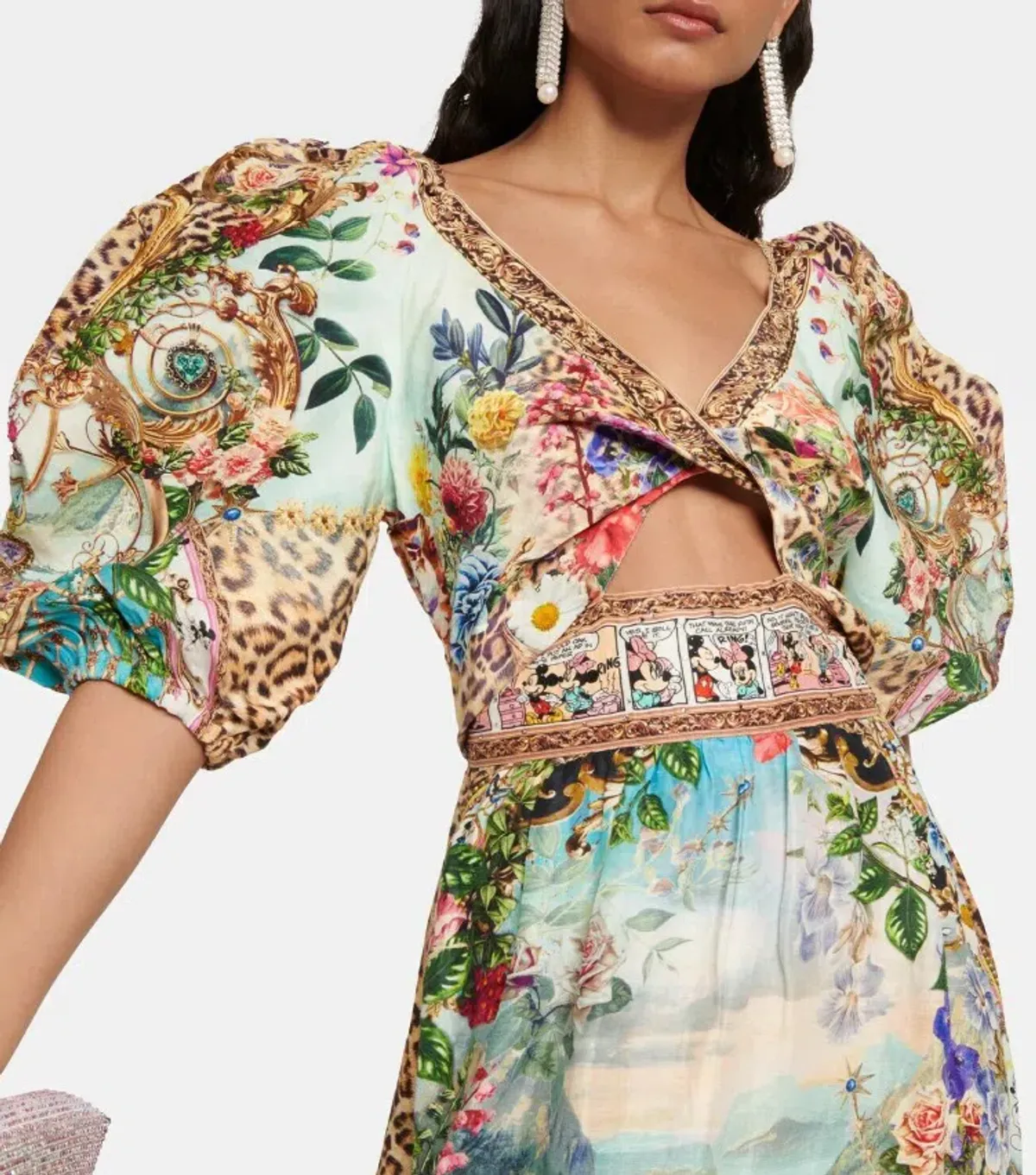 Camilla x Disney Mickey Takes A Trip Maxi Dress size M - Image 2