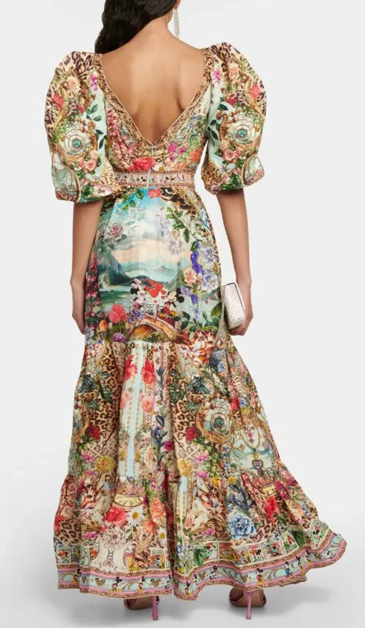 Camilla x Disney Mickey Takes A Trip Maxi Dress size M - Image 4