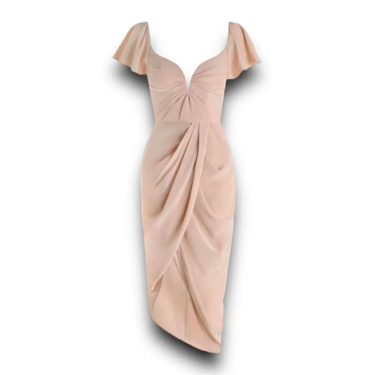 Zimmerman Pink Flutter Shy Dress Size 1 - Image 2