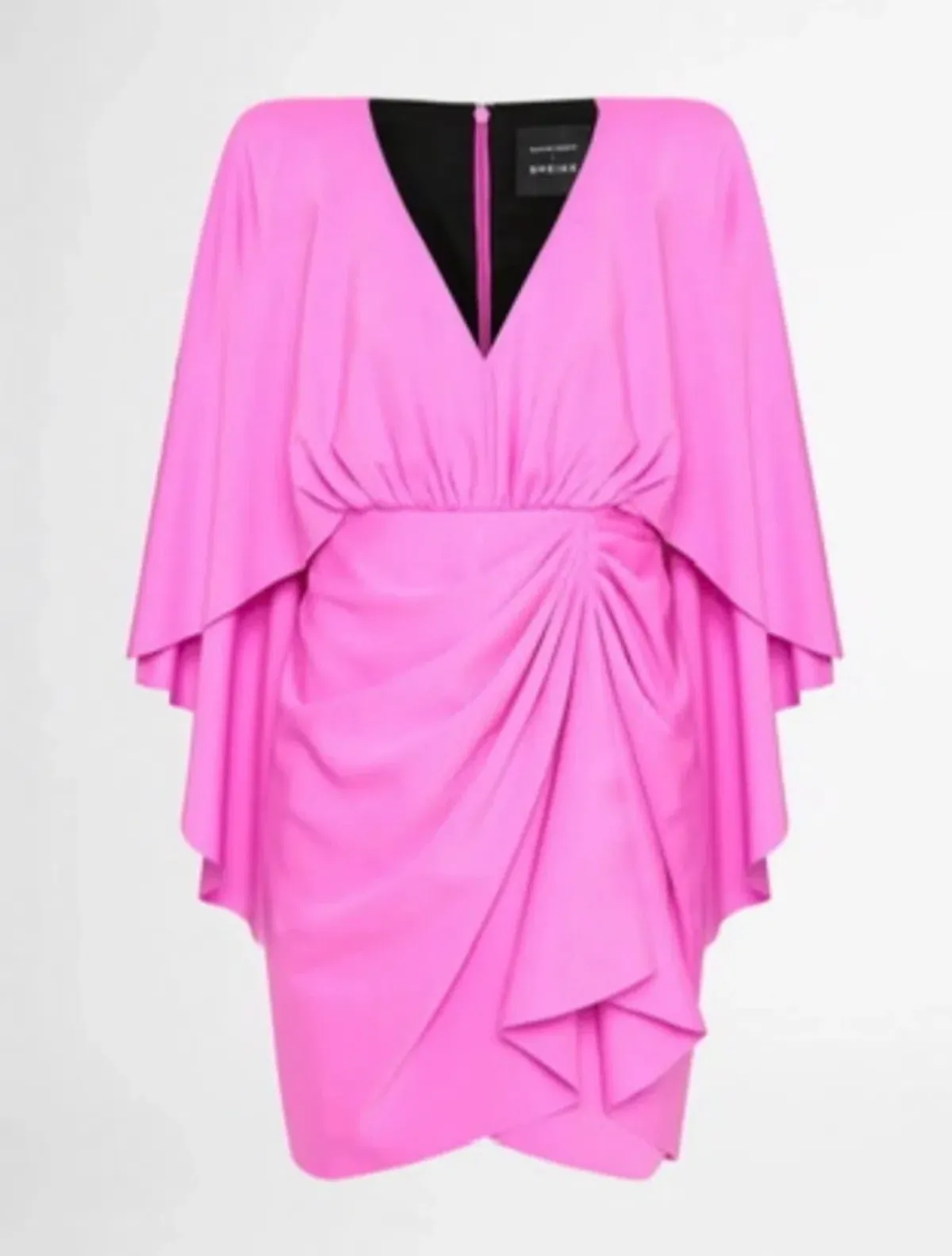 MARIAM SEDDIQ X SHEIKE Pink Draped Dress 16 - Image 2