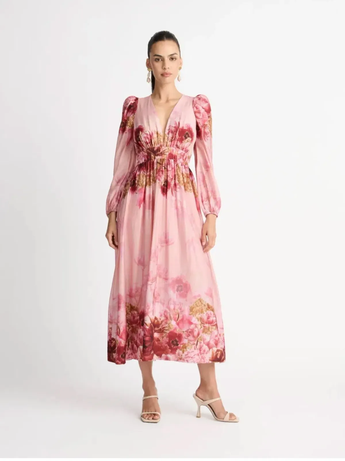SHEIKE SWAN LAKE DRESS FLORAL SIZE AU 16 - Image 1