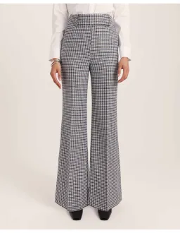 Saba Prudence Wool Check Pant Size 12 AU Multi for rent on The Volte - image 1