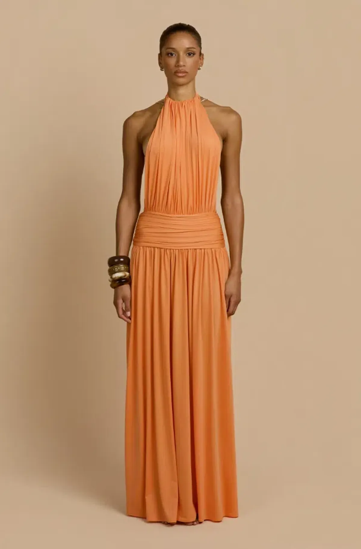 Arcina Ori SANTINA DRESS TANGERINE Size M - Image 2