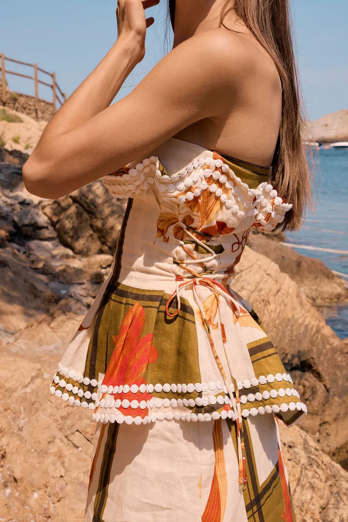 Zaco Victoria Dress size 8 Terravine - Image 4
