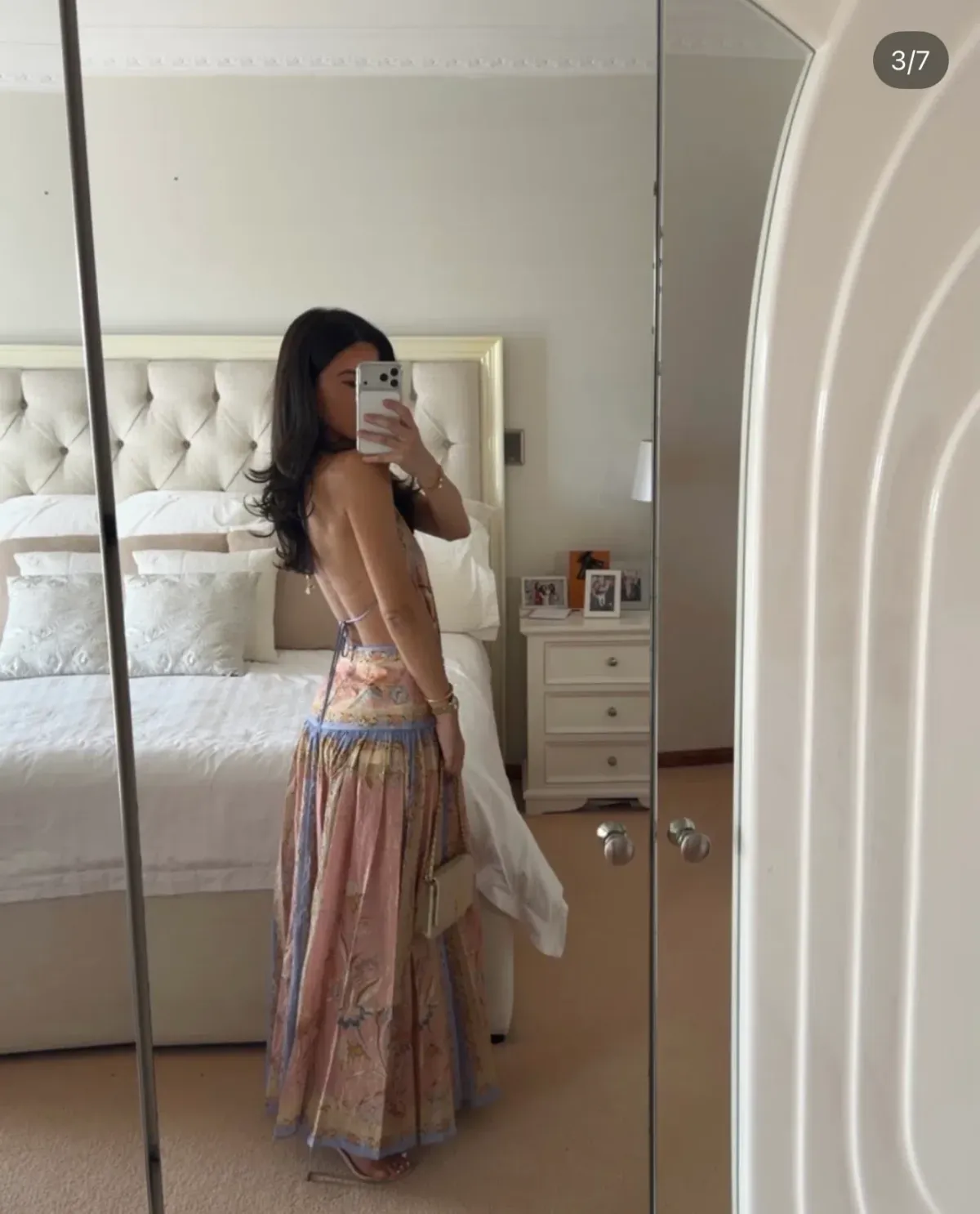 ZIMMERMANN INDRA PLUNGE HALTER MAXI DRESS - Image 2