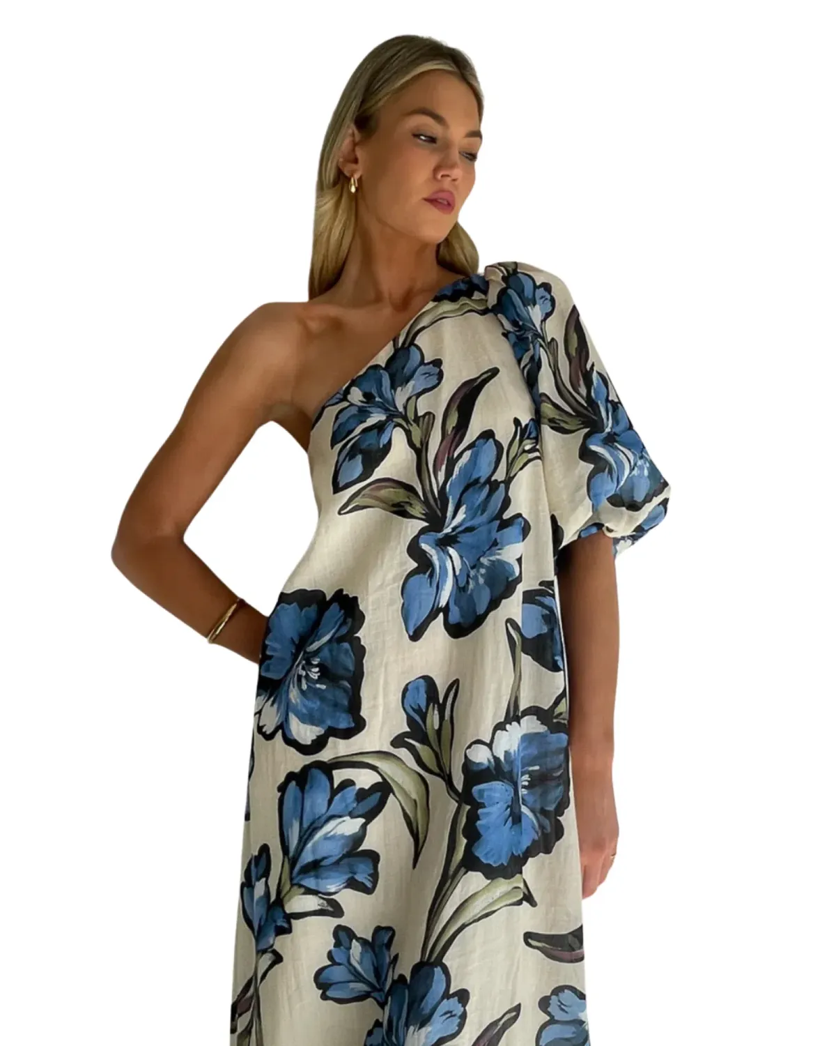 By Nicola Astrid Maxi Dress Waikiki Floral Size 14 - Image 3