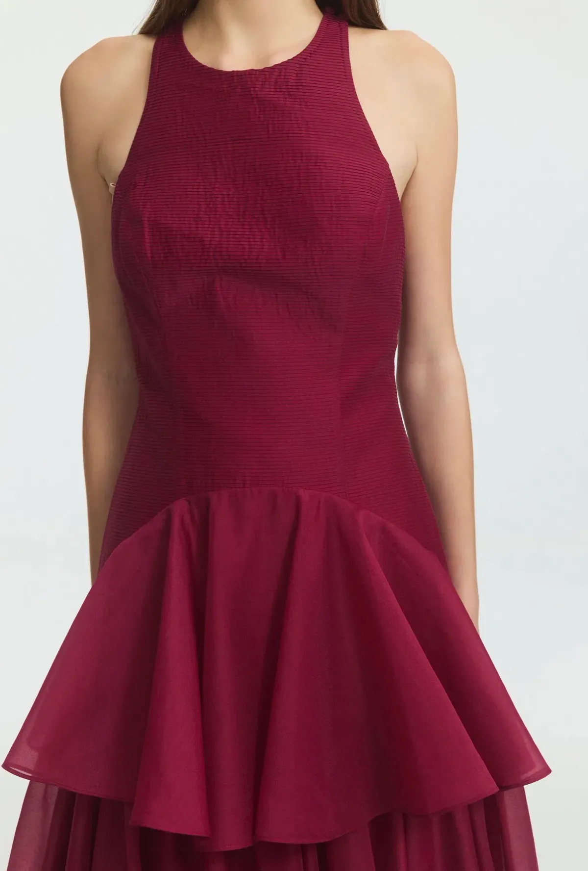 Aje Radiate Pleated Gown - size 8  - Image 4