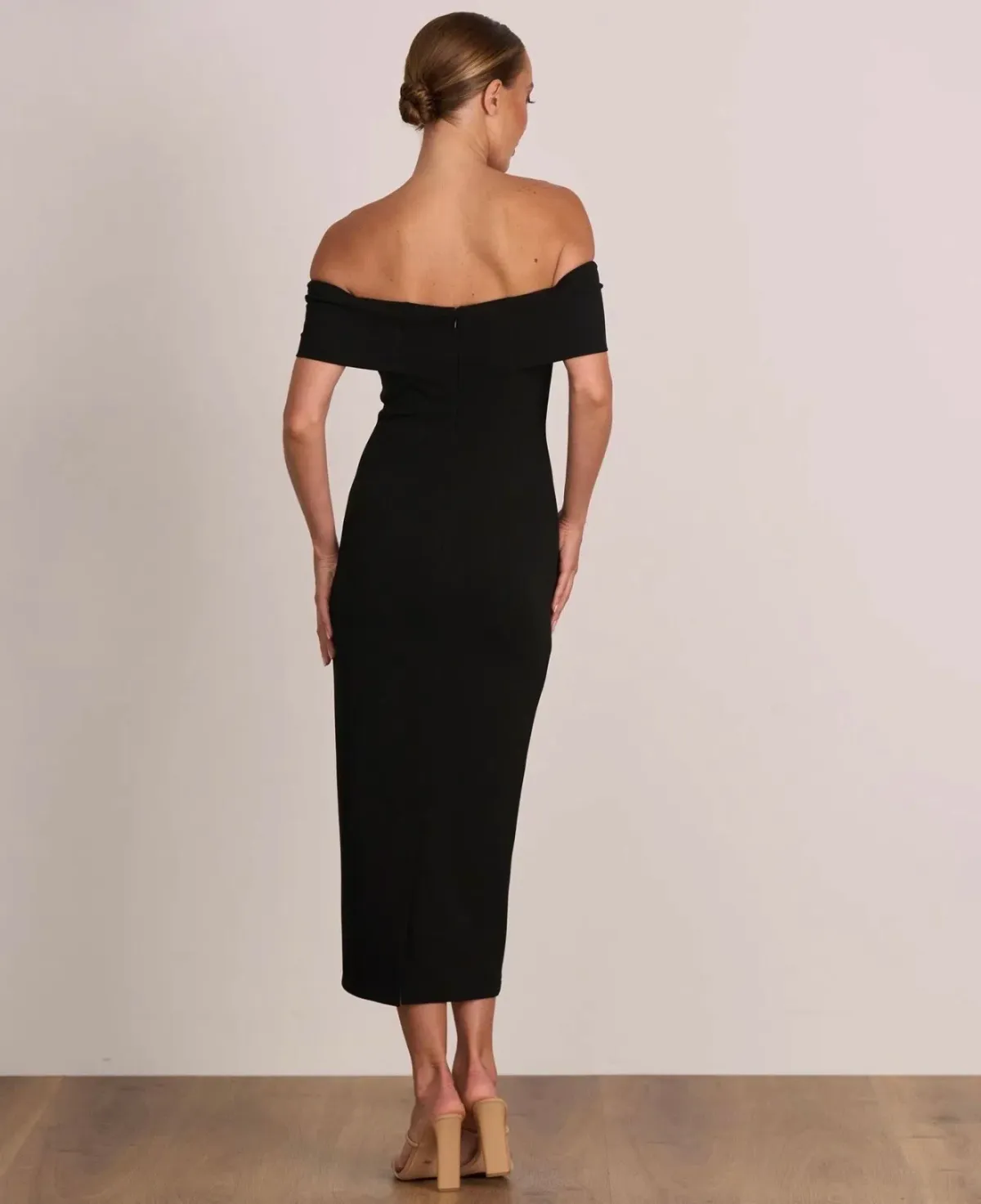 PASDUCHAS DASH BLACK MIDI DRESS SIZE 8  - Image 2