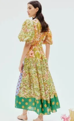 Alemais Finn Shirtdress Print Size 8 for rent on The Volte - image 4