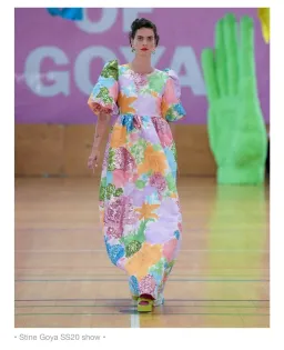 Stine Goya Floral Print Mikado Gown - size Small for rent on The Volte - image 3