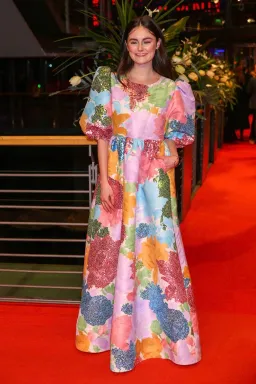 Stine Goya Floral Print Mikado Gown - size Small for rent on The Volte - image 8