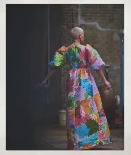 Stine Goya Floral Print Mikado Gown - size Small for rent on The Volte - image 4