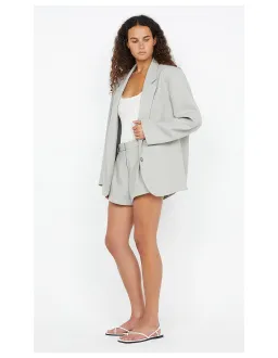 Bec + Bridge Renzo Blazer Size 10 Pale Grey for rent on The Volte - image 3