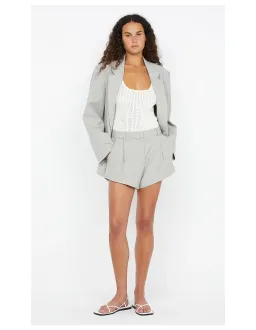 Bec + Bridge Renzo Blazer Size 10 Pale Grey for rent on The Volte - image 1