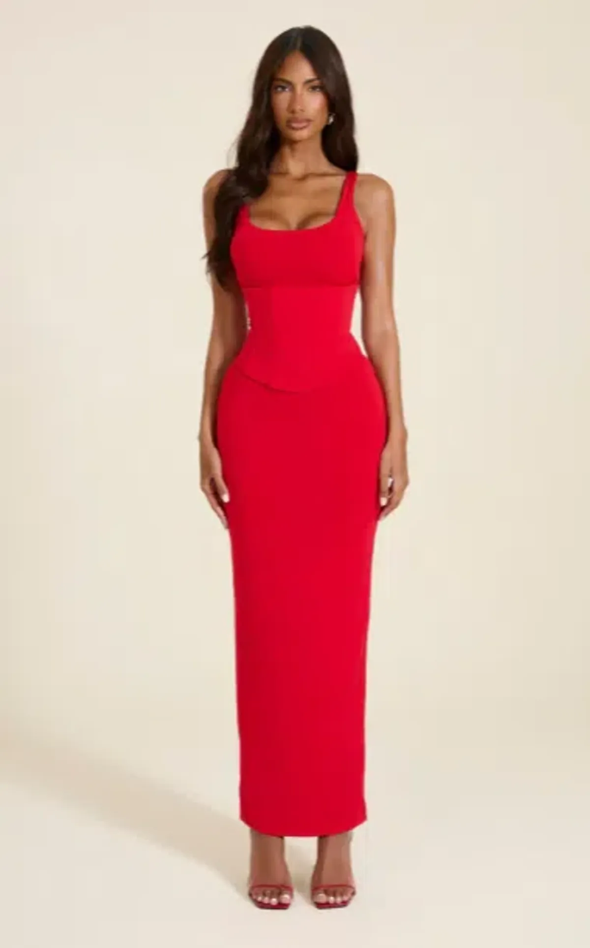 Mars The Label The Sandra Scoop Corset Maxi Dress - Image 3
