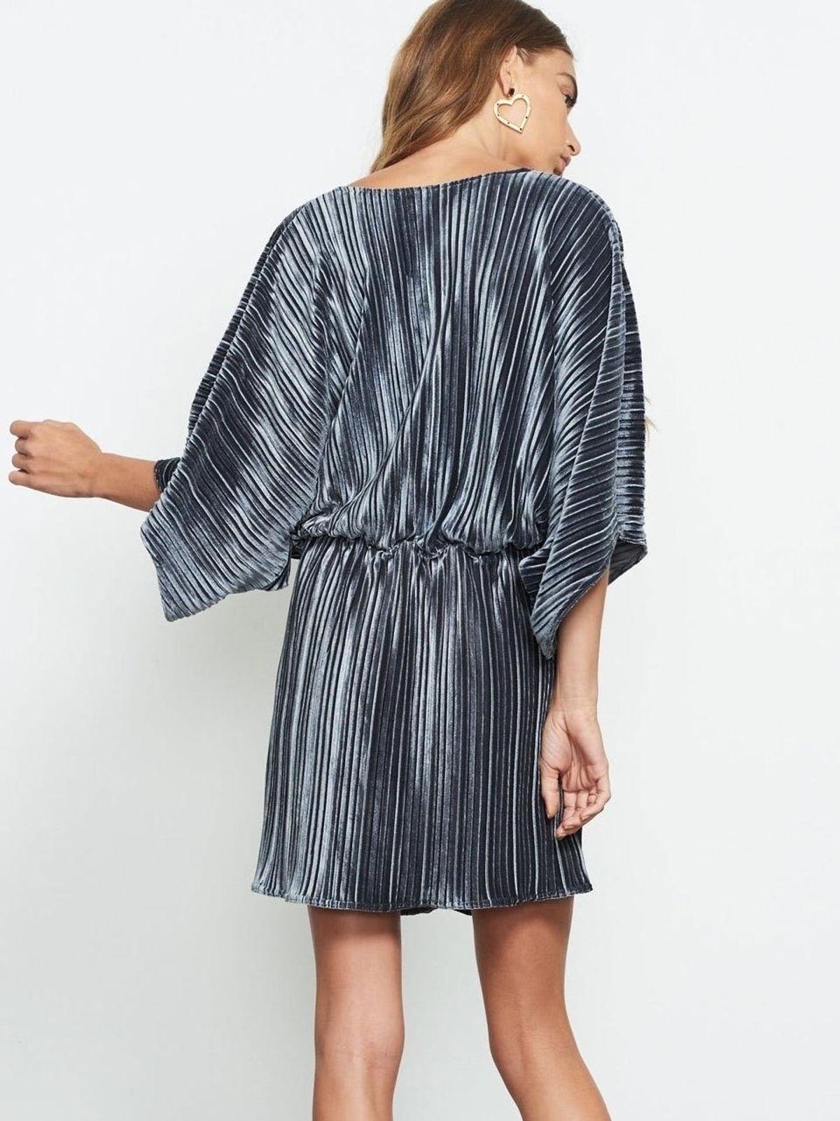 Stevie May The Kiss Pleated Mini Dress Size 6 - Image 2