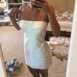 Realisation Par Christy Dress Ivory White Size 6 for rent on The Volte - image 3