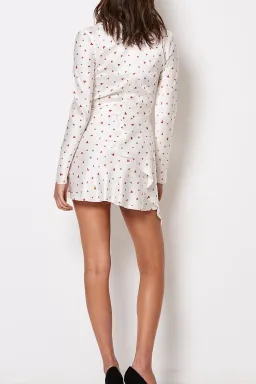 Bec & Bridge Love Spell Mini Dress Ivory Size 6  for rent on The Volte - image 3