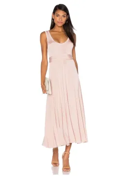 Zimmermann Chroma Slinky Dress Soft Nude Pink Size 0 / AU 8 for rent on The Volte - image 1