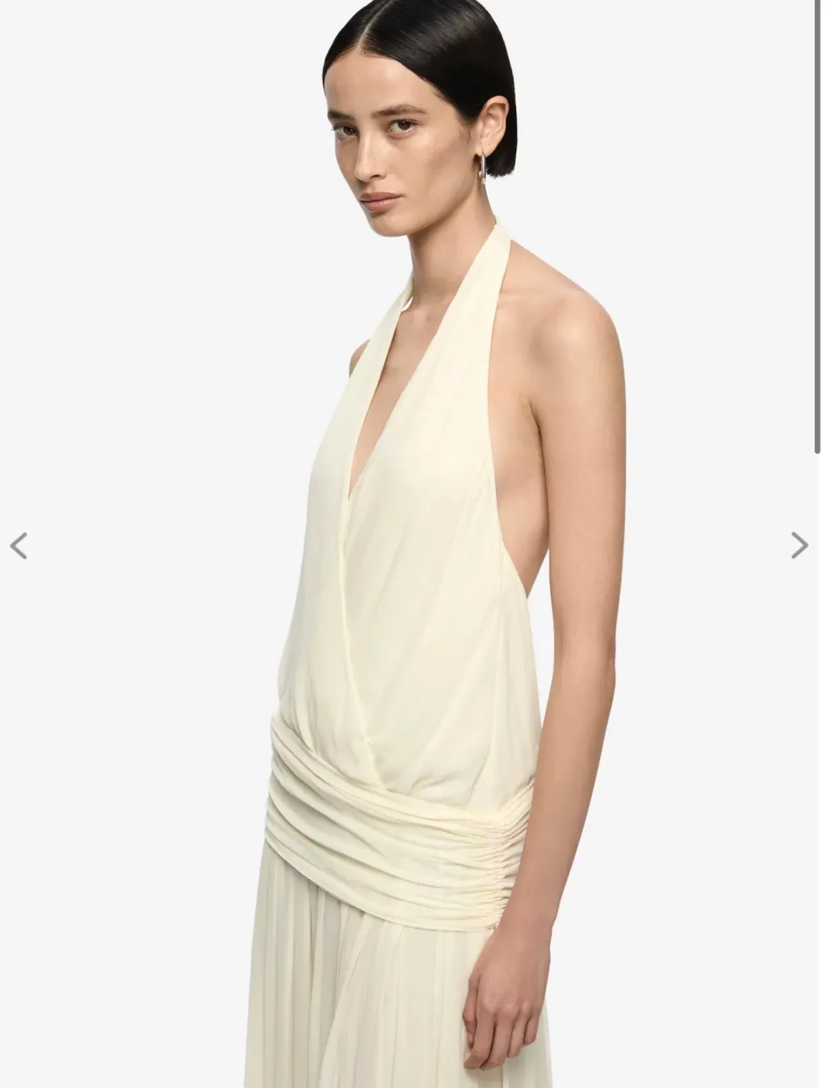JASMIN V MAXI DRESS (lemon) - Size 12 - Image 4