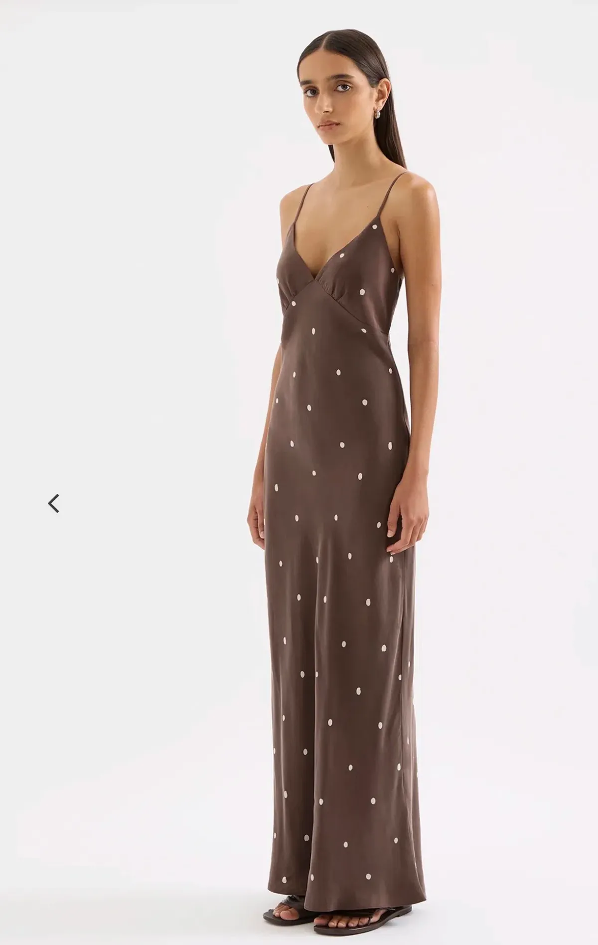 Nude Lucy ATHENA CUPRO SLIP DRESS - Image 3