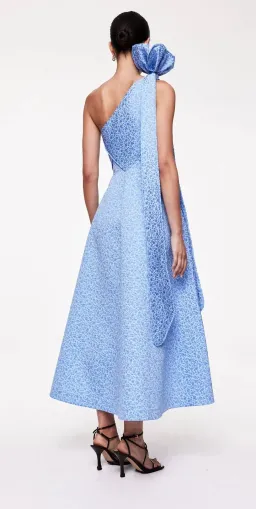 Rachel Gilbert Emiliano Dress size 4 / 14 Malea Blue for rent on The Volte - image 5