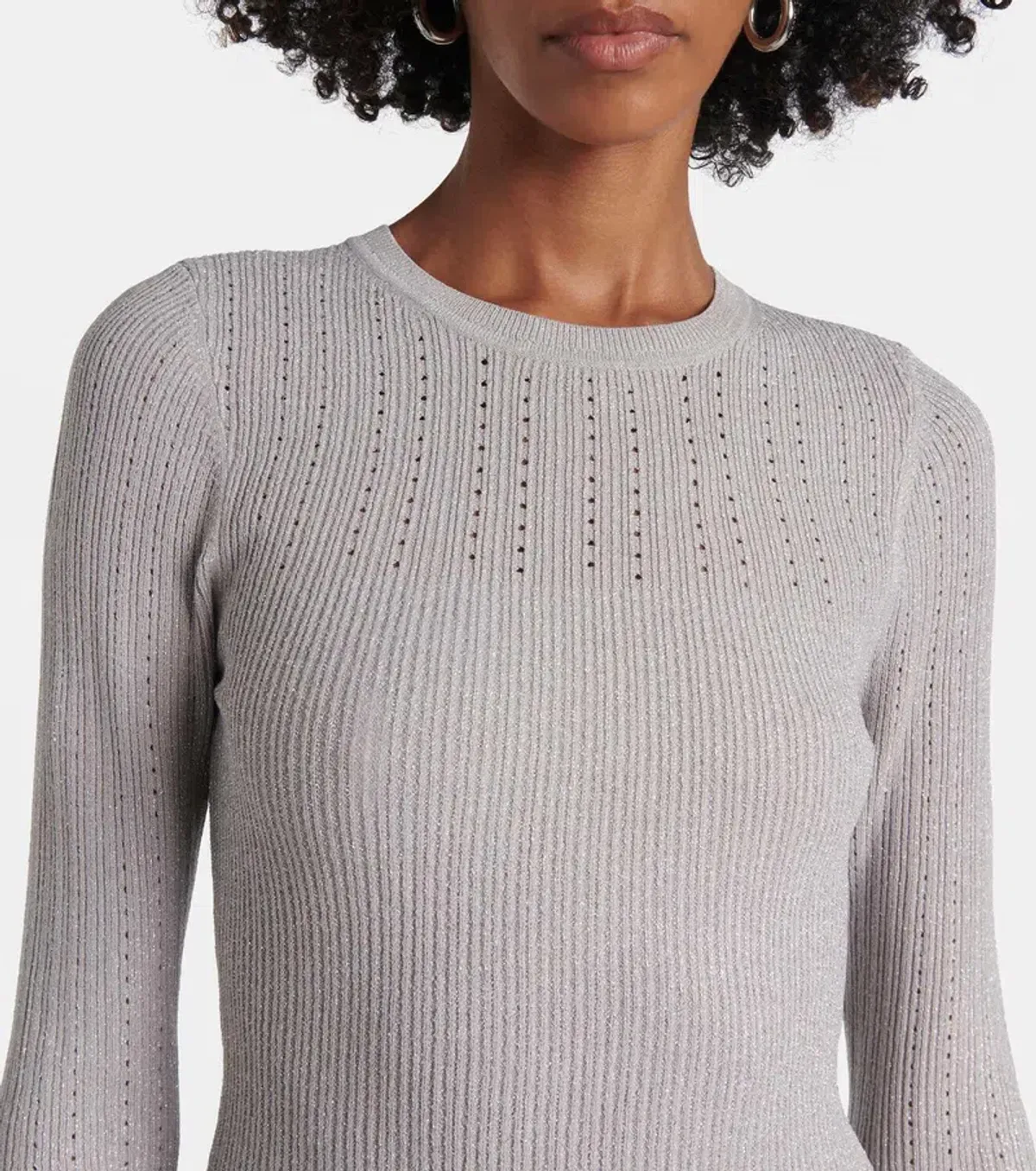 Veronica Beard Ribbed Nami Knit Dress Size 8 - Image 4