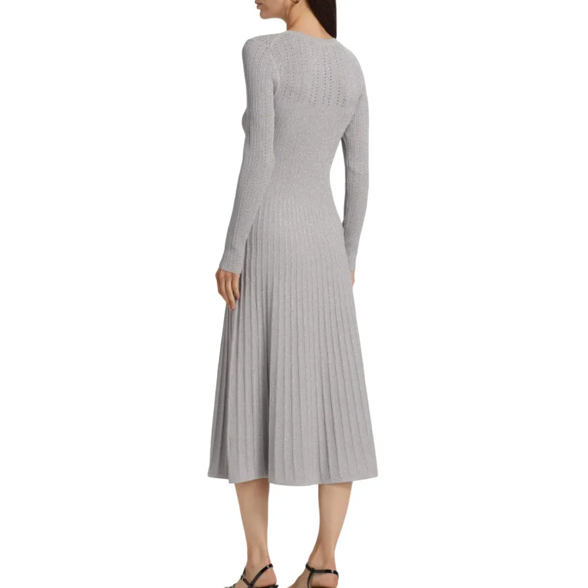 Veronica Beard Ribbed Nami Knit Dress Size 8 - Image 6