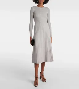 Veronica Beard Ribbed Nami Knit Dress Size 8 for rent on The Volte - image 1