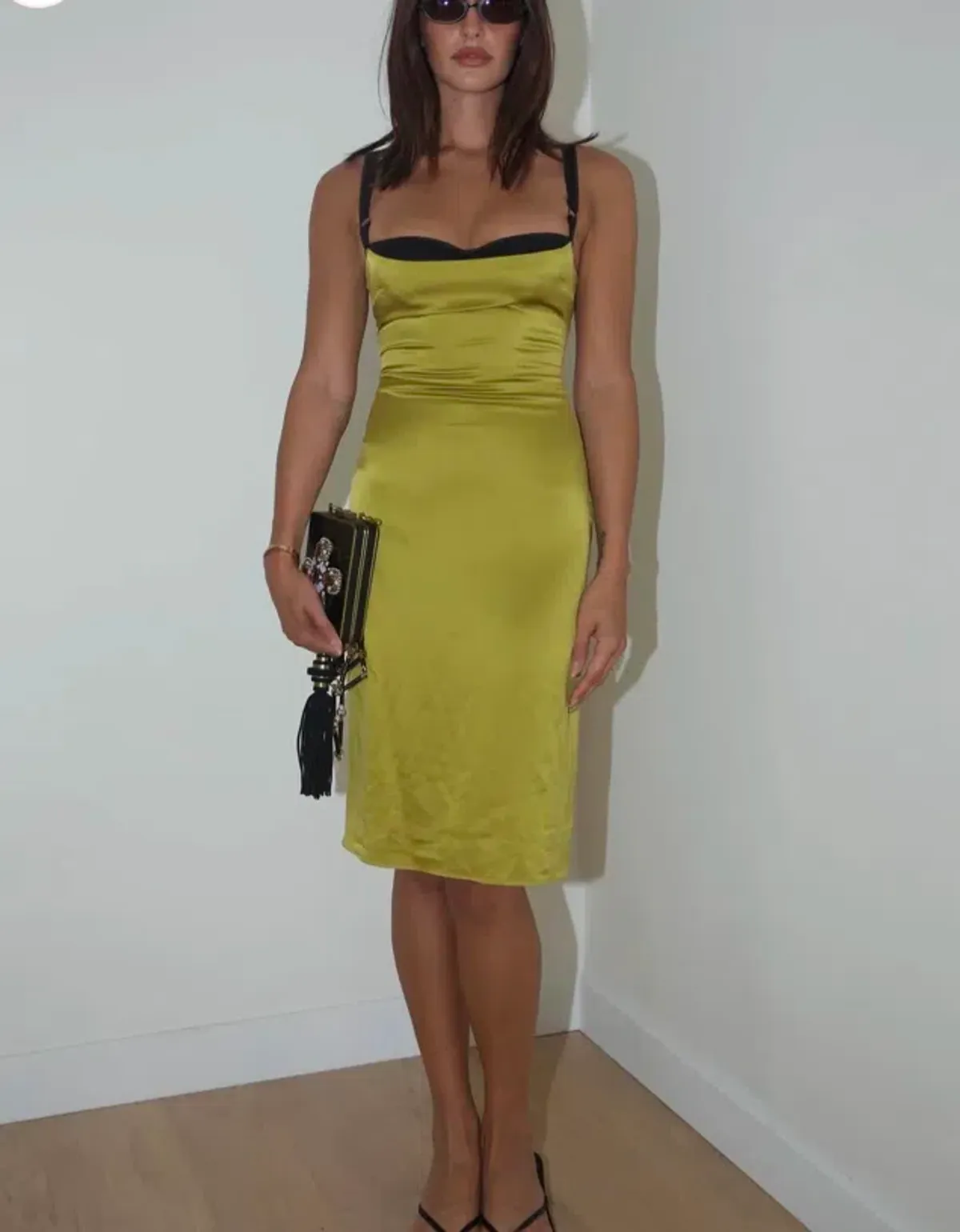Khy Silk Bustier Midi - Image 2