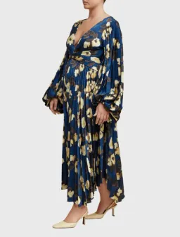 Acler Palms Long Sleeve Midi Dress size 16 for rent on The Volte - image 6