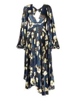 Acler Palms Long Sleeve Midi Dress size 16 for rent on The Volte - image 3