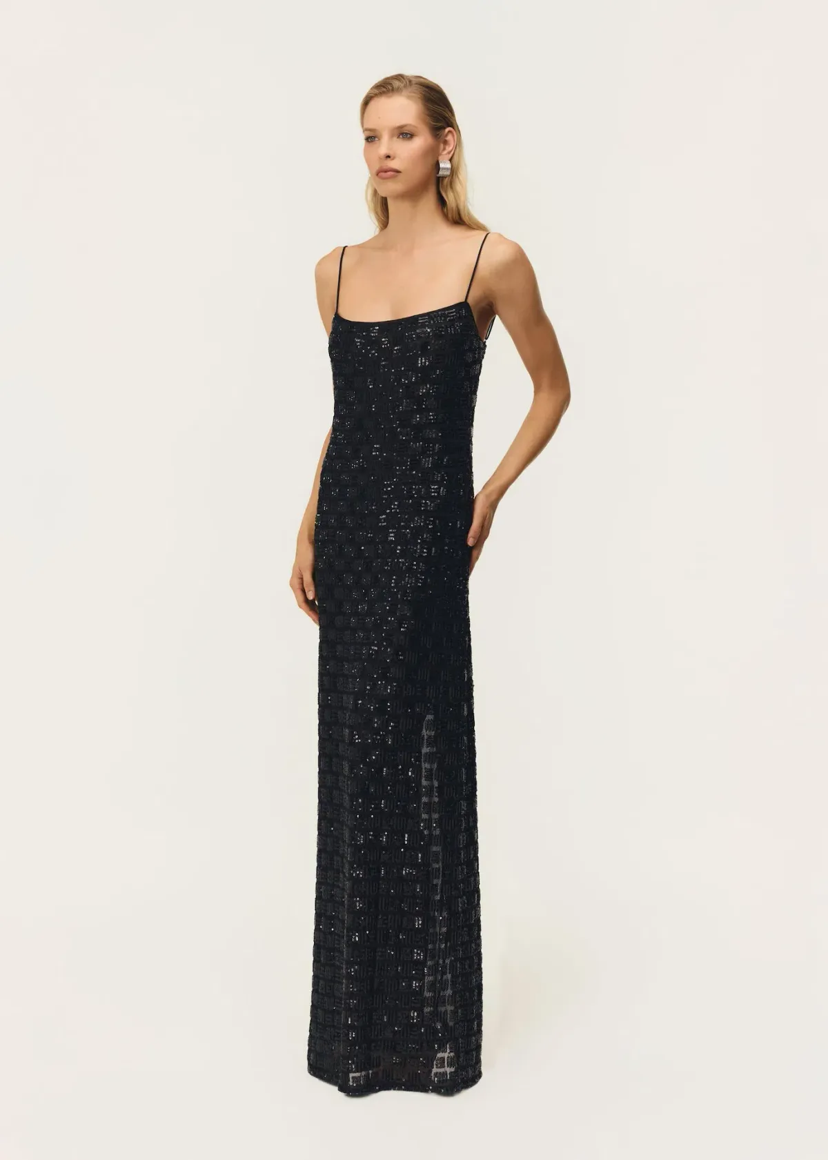 Arcina Ori Stevie Floor Length Dress in Black Size XS / AU 6 - Image 2