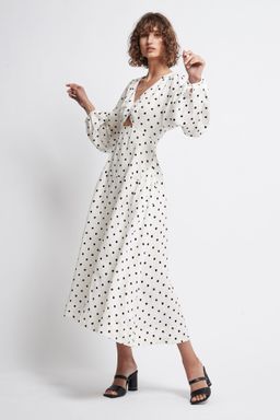 Aje Liberation Blouson Midi Dress for rent on The Volte - image 2