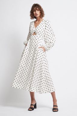 Aje Liberation Blouson Midi Dress for rent on The Volte - image 1