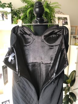 Sheike Black Mermaid gown  for rent on The Volte - image 3