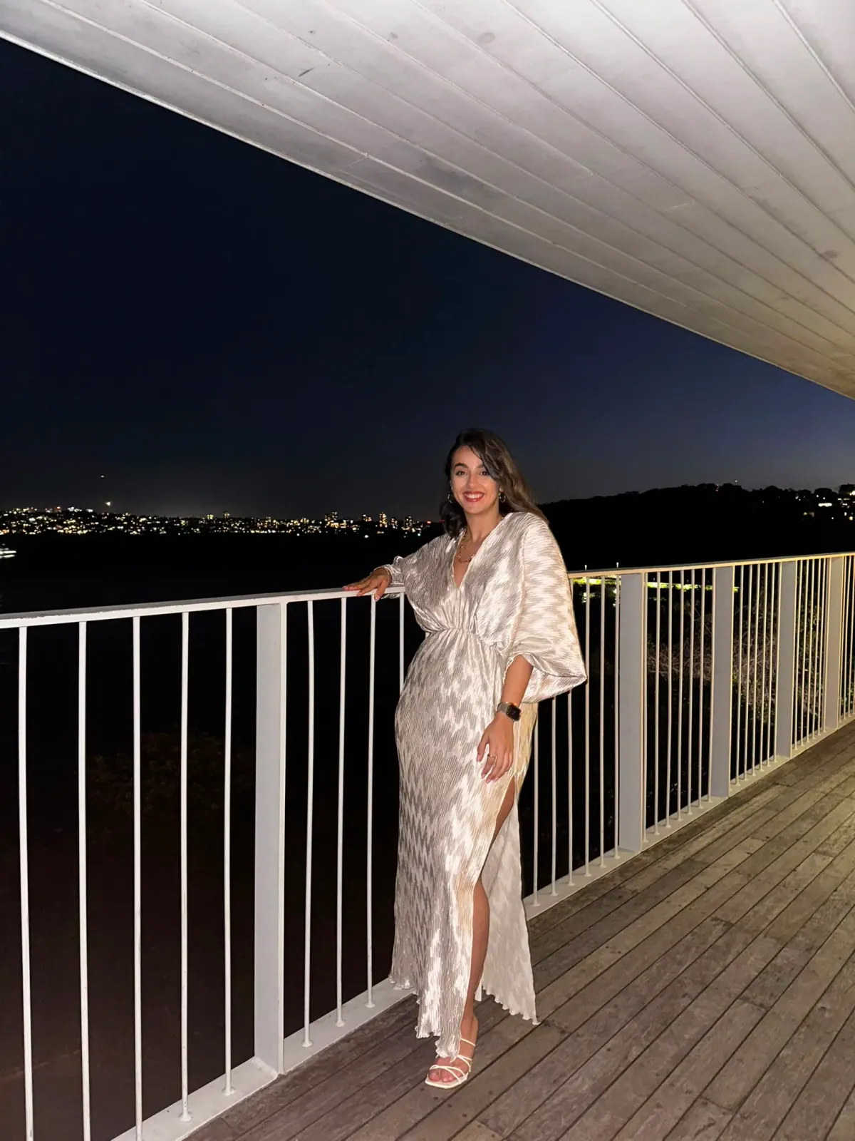 Lidee Gold Dress - Image 2