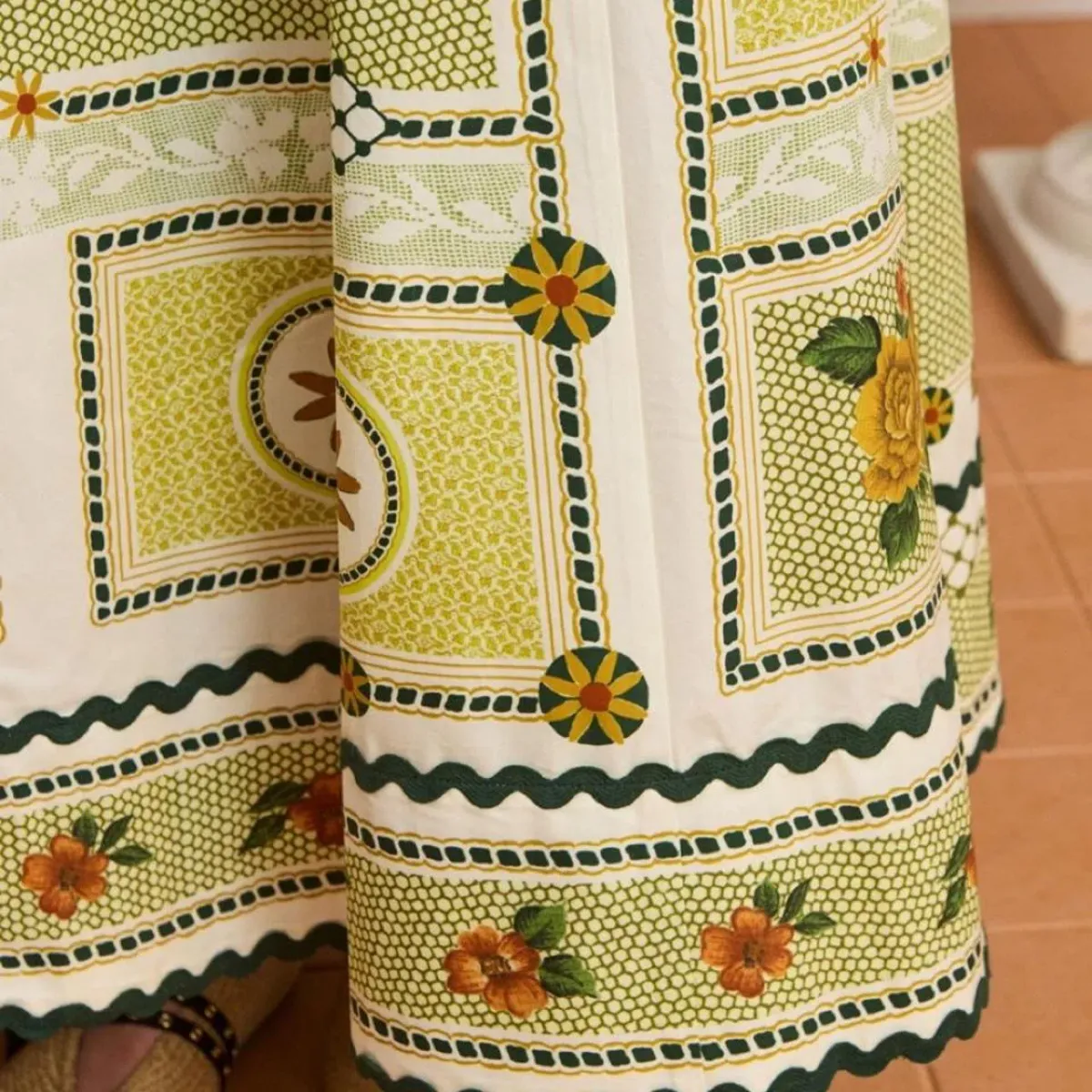 🍋 BRAND NEW ALEMAIS Dixie Summer Dress – Size 12 - Limoncello Yellow & Lime Green –  🍋 - Image 9