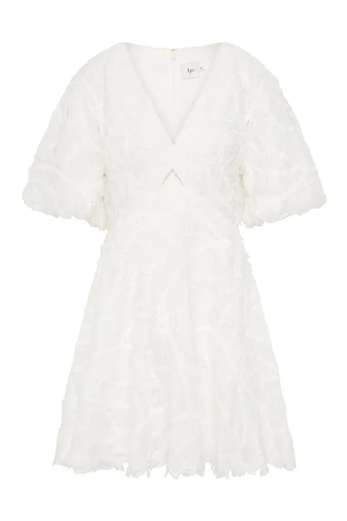 🤍 BRAND NEW AJE Florential Mini Swing Dress – White – Size 6 AU 🤍 Bridal Shower / Hen's / Races - Image 5