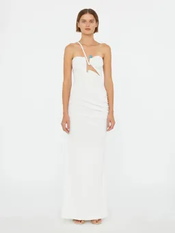 Crystal Pin Cutaway Cami Dress for rent on The Volte - image 1