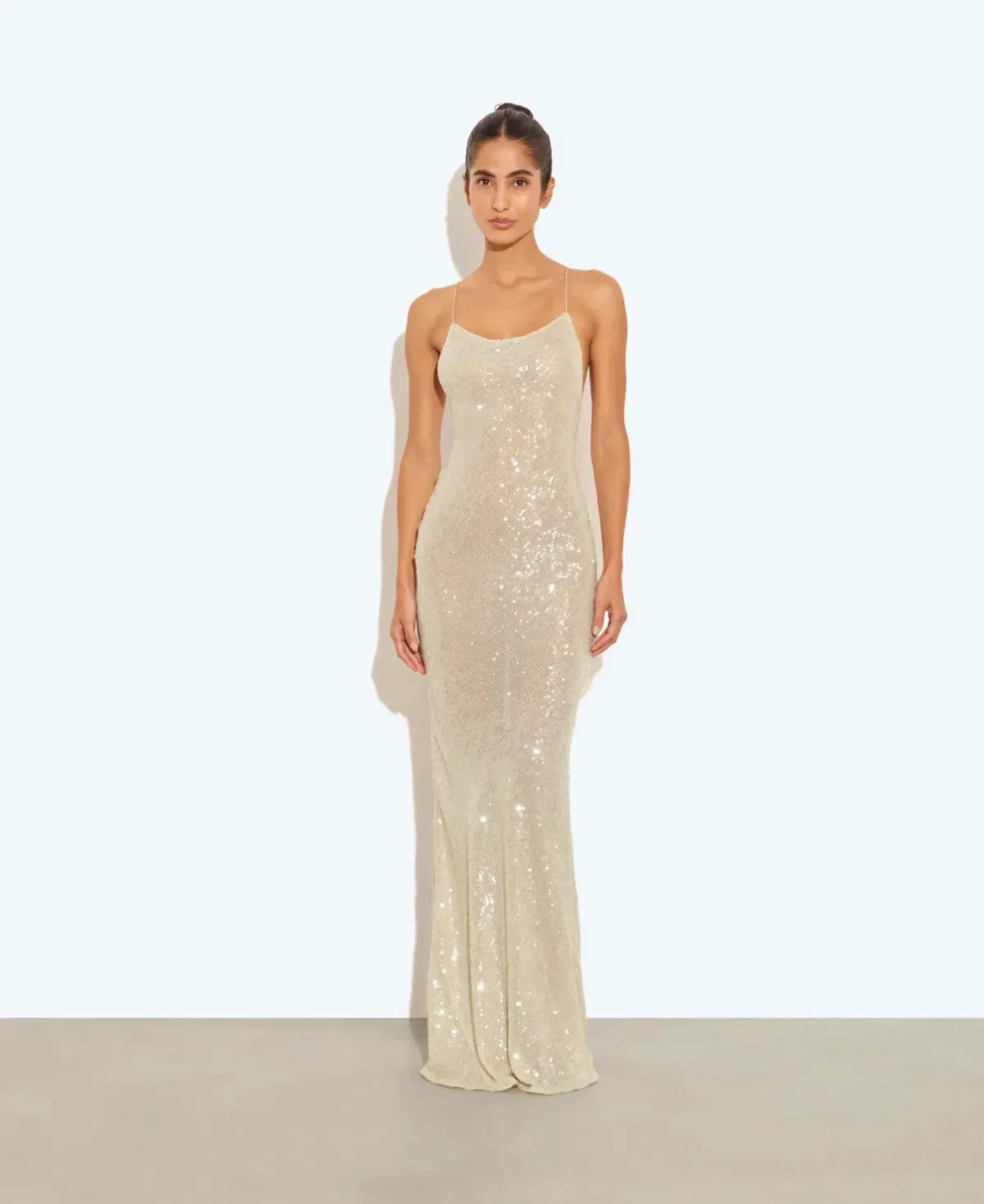 Rat & Boa Olympia Sequin Gown - S - Image 2