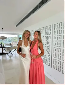 Baby boo Melanie Maxi Dress for rent on The Volte - image 2