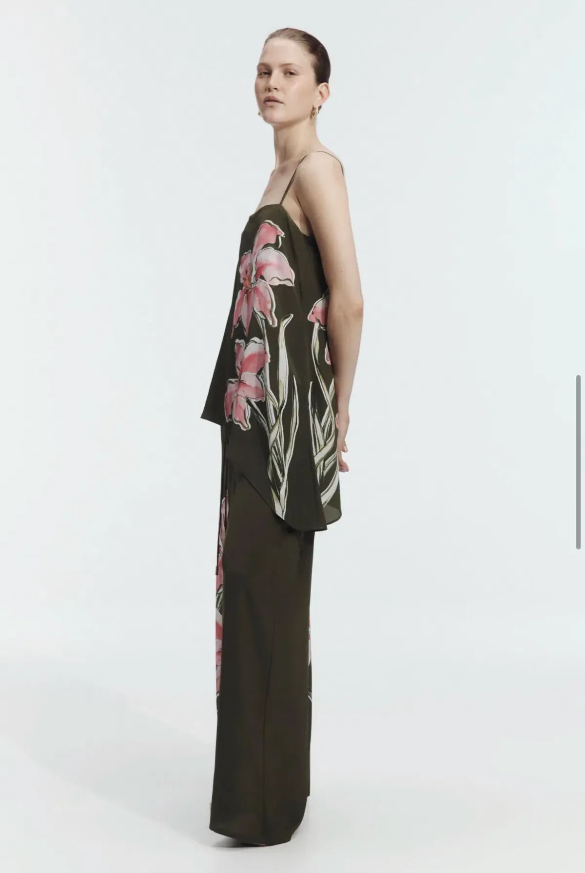 Aje Rhea Silk Cami and Pants - size 8 - Image 2