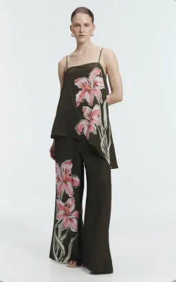 Aje Rhea Silk Cami and Pants - size 8 for rent on The Volte - image 1