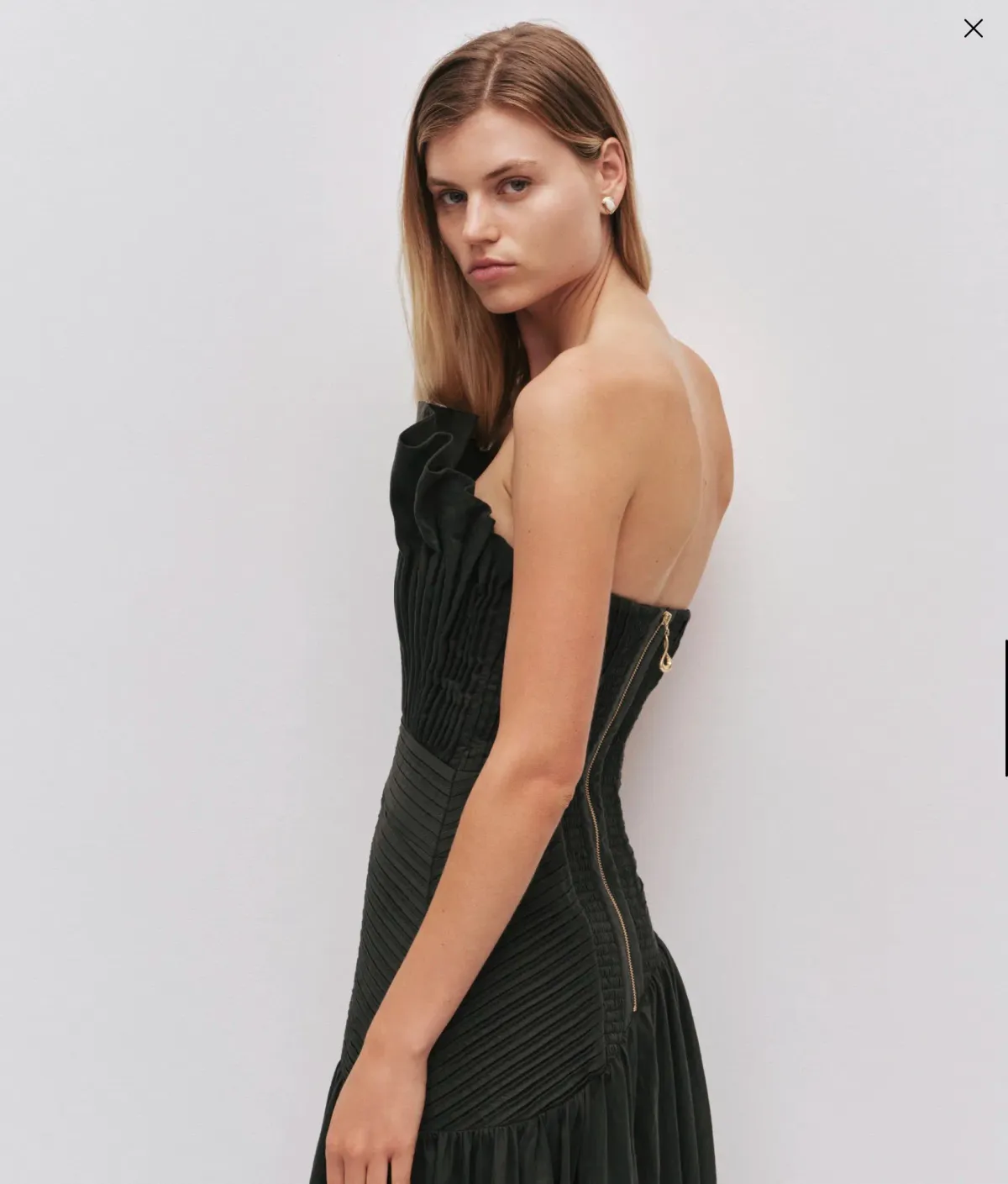 AJE Aquiline Dress Hunter Green 16 - Image 2