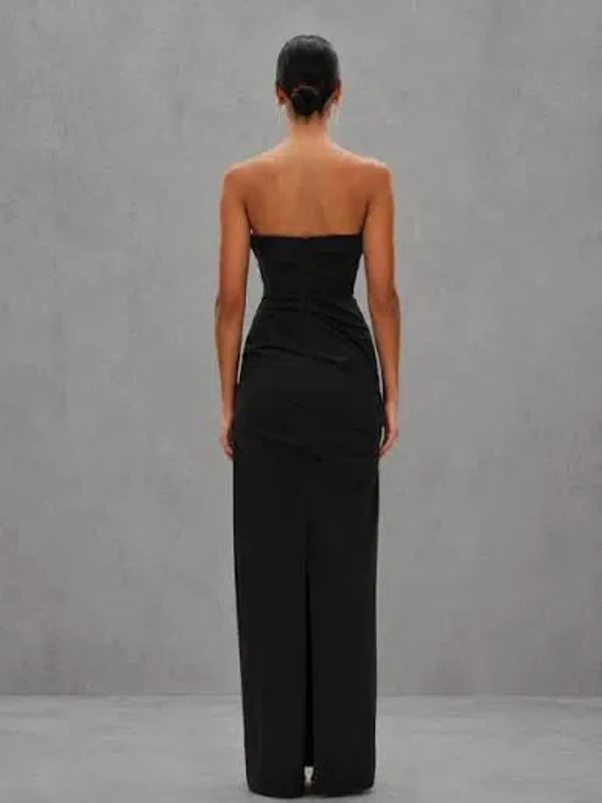 Rachel Gilbert Salma Gown Black 10 - Image 2